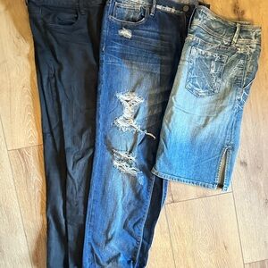 Abercrombie & Fitch  and American Eagle Women's Jeans Lot